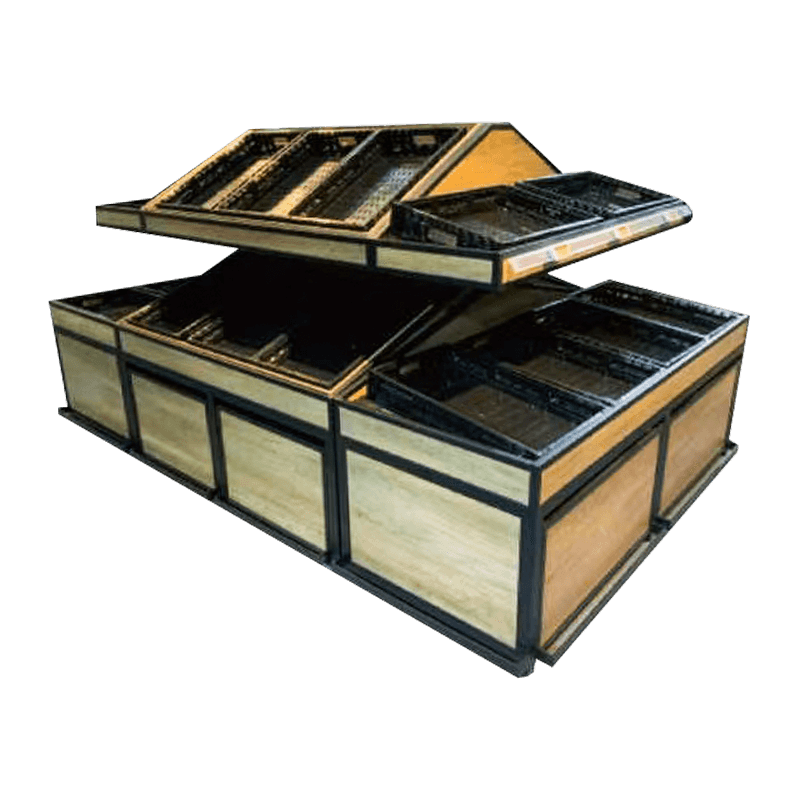 頑丈で耐久性のある果物と野菜のラック