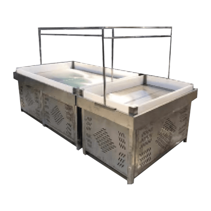 高効率照明付きフレッシュディスプレイスタンド